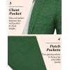 imageCOOFANDY Mens Casual Blazer Sport Coat Lightweight Two Button Business Suit JacketsGreen