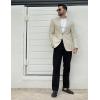 imageCOOFANDY Mens Casual Blazer Sport Coat Lightweight Two Button Business Suit JacketsKhaki