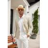 imageCOOFANDY Mens Casual Blazer Sport Coat Lightweight Two Button Business Suit JacketsKhaki