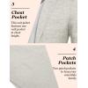 imageCOOFANDY Mens Casual Blazer Sport Coat Lightweight Two Button Business Suit JacketsLight Grey
