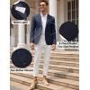 imageCOOFANDY Mens Casual Blazer Sport Coat Lightweight Two Button Business Suit JacketsNavy Blue