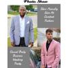 imageCOOFANDY Mens Casual Blazer Sport Coat Lightweight Two Button Business Suit JacketsPlaid Blazer Sky Blue