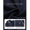 imageCOOFANDY Mens Casual Blazers Sport Coats Slim Fit Cotton Sport Jackets 1 Button Lightweight Suit JacketsA Navy Blue