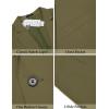 imageCOOFANDY Mens Casual Linen Blazer Lightweight Regular Fit Sport Coat One Button Suit JacketArmy Green