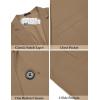 imageCOOFANDY Mens Casual Linen Blazer Lightweight Regular Fit Sport Coat One Button Suit JacketDark Khaki