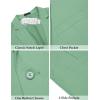 imageCOOFANDY Mens Casual Linen Blazer Lightweight Regular Fit Sport Coat One Button Suit JacketLight Green