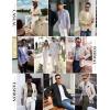 imageCOOFANDY Mens Casual Linen Blazer Lightweight Regular Fit Sport Coat One Button Suit JacketWhite
