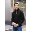imageCOOFANDY Mens Casual Slim Fit Pullover Sweater Knitted Thermal SweatshirtBlack