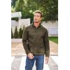 imageCOOFANDY Mens Casual Slim Fit Pullover Sweater Knitted Thermal SweatshirtCoffee