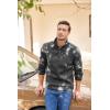 imageCOOFANDY Mens Casual Slim Fit Pullover Sweater Knitted Thermal SweatshirtDark Grey