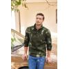 imageCOOFANDY Mens Casual Slim Fit Pullover Sweater Knitted Thermal SweatshirtGreen