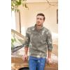 imageCOOFANDY Mens Casual Slim Fit Pullover Sweater Knitted Thermal SweatshirtKhaki