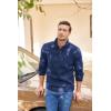 imageCOOFANDY Mens Casual Slim Fit Pullover Sweater Knitted Thermal SweatshirtNavy Blue