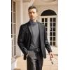 imageCOOFANDY Mens Casual Slim Fit Turtleneck T Shirts Lightweight Basic Cotton PulloversGrey