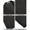 imageCOOFANDY Mens Casual Sport Coat Lightweight Two Button Blazer Slim Fit Business JacketsBlack
