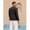 imageCOOFANDY Mens Casual Sport Coat Lightweight Two Button Blazer Slim Fit Business JacketsBlack