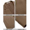 imageCOOFANDY Mens Casual Sport Coat Lightweight Two Button Blazer Slim Fit Business JacketsBrown