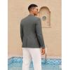 imageCOOFANDY Mens Casual Sport Coat Lightweight Two Button Blazer Slim Fit Business JacketsDark Grey