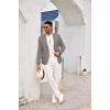 imageCOOFANDY Mens Casual Sport Coat Lightweight Two Button Blazer Slim Fit Business JacketsGrey