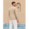 imageCOOFANDY Mens Casual Sport Coat Lightweight Two Button Blazer Slim Fit Business JacketsKhaki