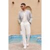 imageCOOFANDY Mens Casual Sport Coat Lightweight Two Button Blazer Slim Fit Business JacketsLight Grey