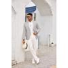imageCOOFANDY Mens Casual Sport Coat Lightweight Two Button Blazer Slim Fit Business JacketsLight Grey