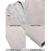 imageCOOFANDY Mens Casual Sport Coat Lightweight Two Button Blazer Slim Fit Business JacketsLight Grey