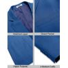 imageCOOFANDY Mens Casual Sport Coat Lightweight Two Button Blazer Slim Fit Business JacketsRoyal Blue