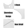 imageCOOFANDY Mens Casual Tank Tops Sleeveless Beach Muscle T Shirts Summer Fashion Tank ShirtWhite