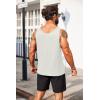 imageCOOFANDY Mens Casual Tank Tops Sleeveless Beach Muscle T Shirts Summer Fashion Tank ShirtWhite