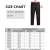 imageCOOFANDY Mens Classic Fit Dress Pants Flat Front Straight Casual Pant Expandable Waist Suit PantBlack