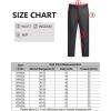 imageCOOFANDY Mens Classic Fit Dress Pants Flat Front Straight Casual Pant Expandable Waist Suit PantDark Gery