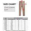 imageCOOFANDY Mens Classic Fit Dress Pants Flat Front Straight Casual Pant Expandable Waist Suit PantKhaki