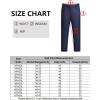imageCOOFANDY Mens Classic Fit Dress Pants Flat Front Straight Casual Pant Expandable Waist Suit PantNavy Blue