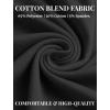 imageCOOFANDY Mens Cotton Hipster Hip Hop Longline Crewneck T Shirts Casual Long Sleeve Tees Curved Hem Gym ShirtsOne Piece Black
