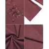imageCOOFANDY Mens Cotton Linen Tank Top Shirts Casual Sleeveless Lace Up Beach Hippie Tops Bohemian Renaissance Pirate TunicWine Red
