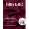 imageCOOFANDY Mens Cotton Polo Shirts Long Sleeve Casual Collared Shirt Classic Golf T ShirtWine Red