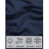 imageCOOFANDY Mens Cotton TShirt Short Sleeve Crew Neck Tee Shirts Casual Solid Basic TopsNavy Blue