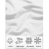 imageCOOFANDY Mens Cotton TShirt Short Sleeve Crew Neck Tee Shirts Casual Solid Basic TopsWhite