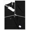 imageCOOFANDY Mens Fashion Varsity Jacket Causal Slim Fit Cotton Letterman Baseball Bomber JacketsPitchblack