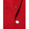 imageCOOFANDY Mens Fashion Varsity Jacket Causal Slim Fit Cotton Letterman Baseball Bomber JacketsRed
