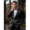 imageCOOFANDY Mens Floral Suit Jacket Shawl Lapel Slim Fit Stylish Blazer Dress Suit Prom Party Wedding Blazer