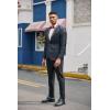 imageCOOFANDY Mens Floral Suit Jacket Shawl Lapel Slim Fit Stylish Blazer Dress Suit Prom Party Wedding Blazer