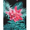 imageCOOFANDY Mens Floral Tank Top Sleeveless Tees All Over Print Casual Sport TShirts Hawaii Beach Vacation2 PackblackBeige