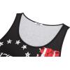 imageCOOFANDY Mens Floral Tank Top Sleeveless Tees All Over Print Casual Sport TShirts Hawaii Beach VacationFlag 1