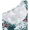 imageCOOFANDY Mens Floral Tank Top Sleeveless Tees All Over Print Casual Sport TShirts Hawaii Beach VacationGreen