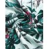 imageCOOFANDY Mens Floral Tank Top Sleeveless Tees All Over Print Casual Sport TShirts Hawaii Beach VacationGreen