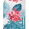 imageCOOFANDY Mens Floral Tank Top Sleeveless Tees All Over Print Casual Sport TShirts Hawaii Beach VacationWhite