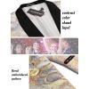imageCOOFANDY Mens Floral Tuxedo Jacket Luxury Embroidered Stylish Suit Blazer Jacket for Wedding Party DinnerLuxurysilver