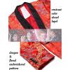 imageCOOFANDY Mens Floral Tuxedo Jacket Luxury Embroidered Stylish Suit Blazer Jacket for Wedding Party DinnerRed